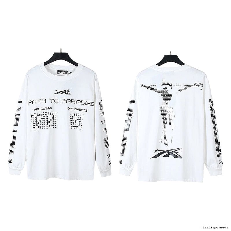 Hellstar religious style white T-shirt