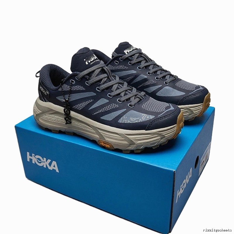 HOKA Off-Road Style Dark Grey Sports Shoes