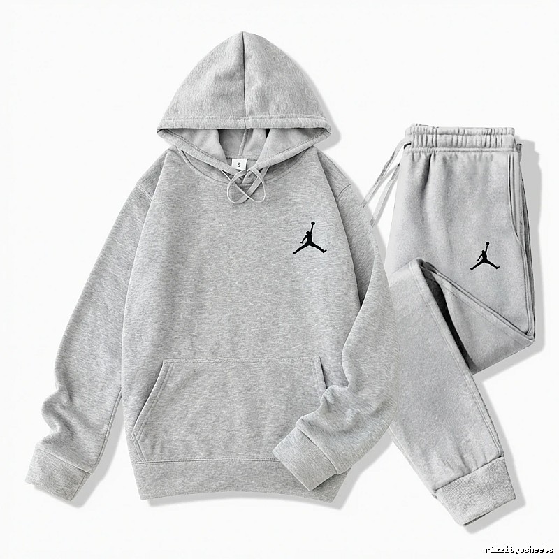 Jordan Sports and Leisure Style Grey Suit