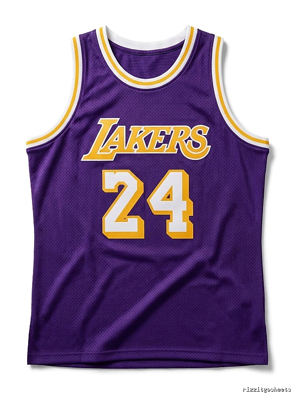 Kobe Lakers retro-style jerseys