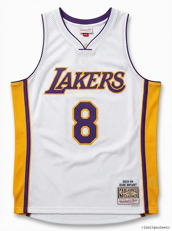 Kobe Lakers retro-style jerseys