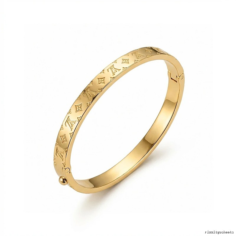Louis Vuitton Golden Fashion Bracelet