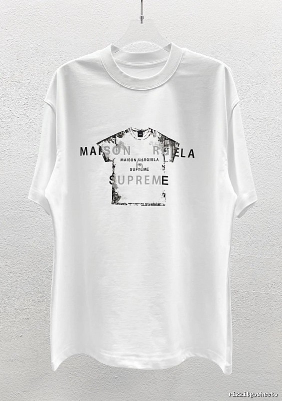 Maison Margiela Co-branded Street Style White T-shirt