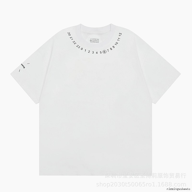 Maison Margiela MM6 High Street Style White T-Shirt