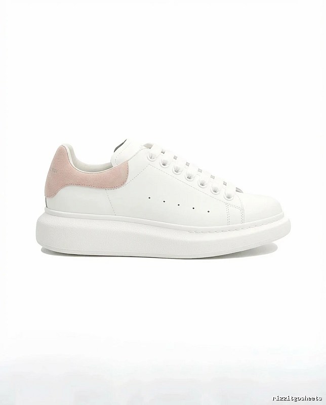 McQueen pink - tail thick - soled small white shoes