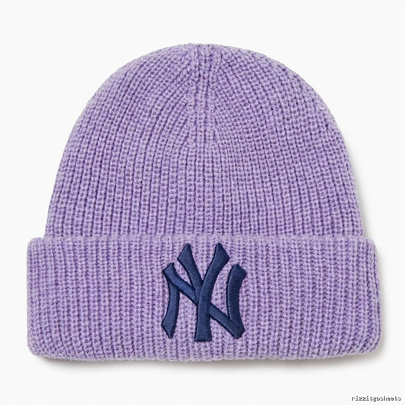 MLB Classic Style Trendy Light Purple Hat