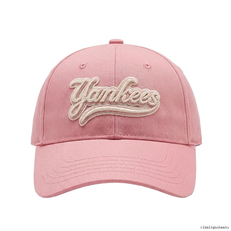 MLB Yankees pink baseball cap