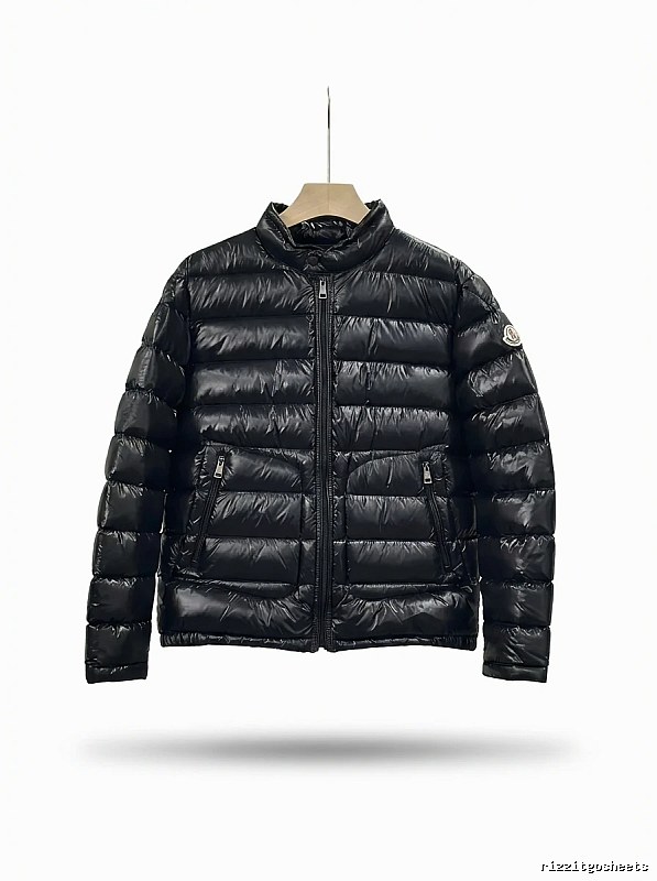 Moncler black fashionable down jacket