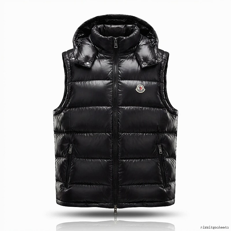 Moncler Black Trendy and Cool Down Vest