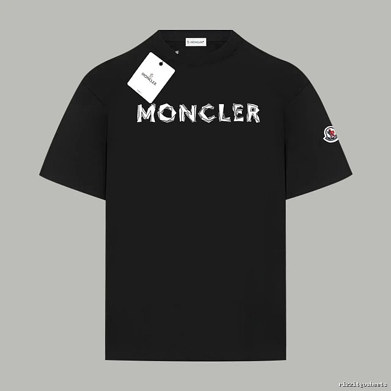 Moncler trendy and cool style black T-shirt