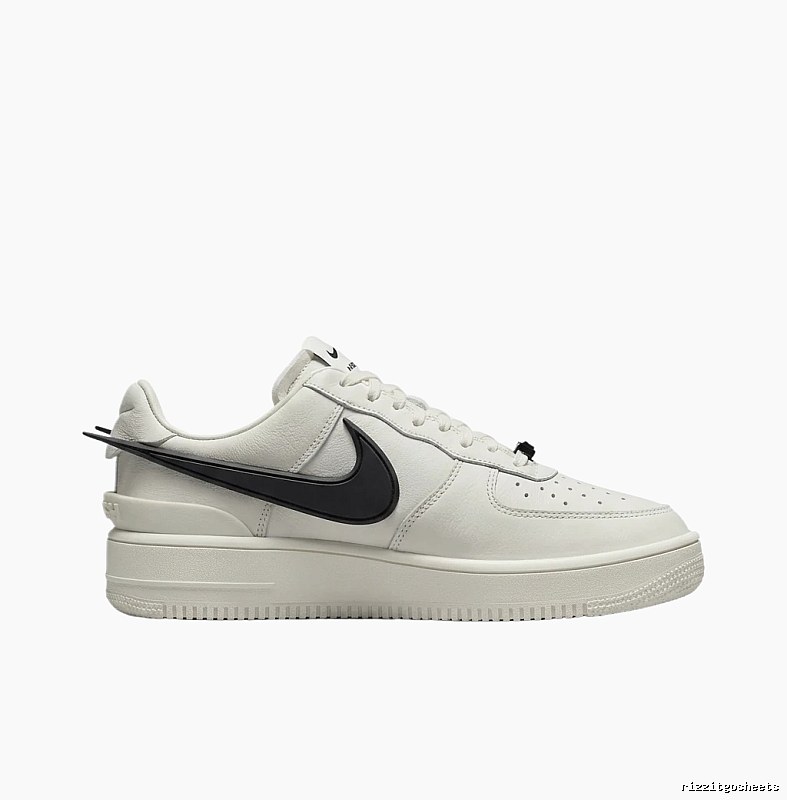 Nike Air Force 1 black and white sneakers