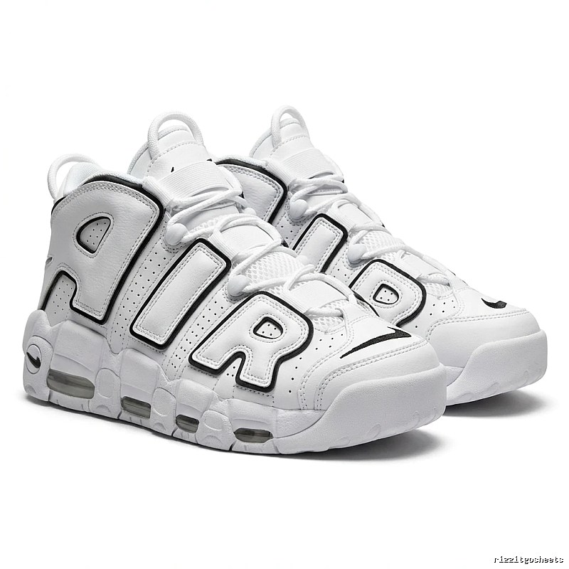 Nike Pippen series retro style white shoes