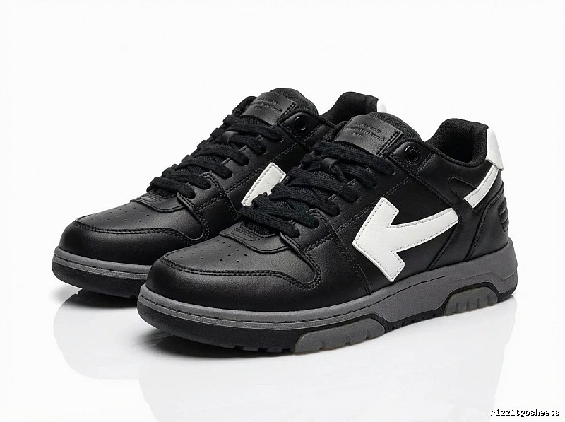 Off-White Arrow Trendy Black Shoes