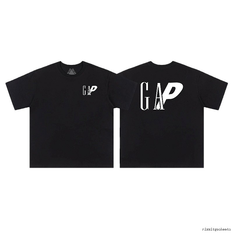Palace x GAP Street Style Black T-Shirt