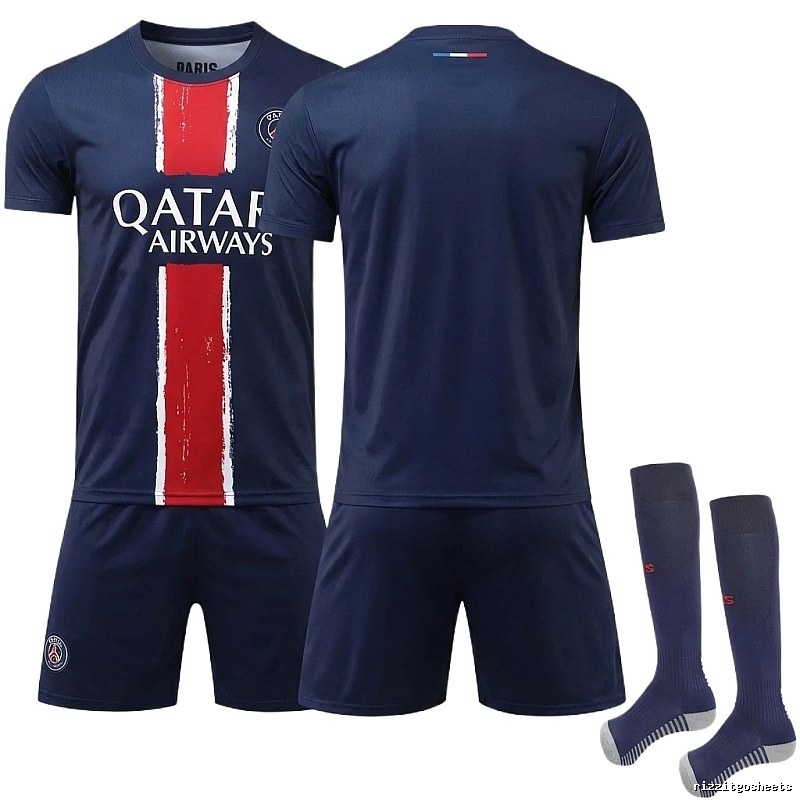 Paris Saint-Germain sporty dark blue jersey