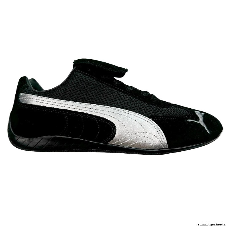 PUMA classic black and white sports shoes