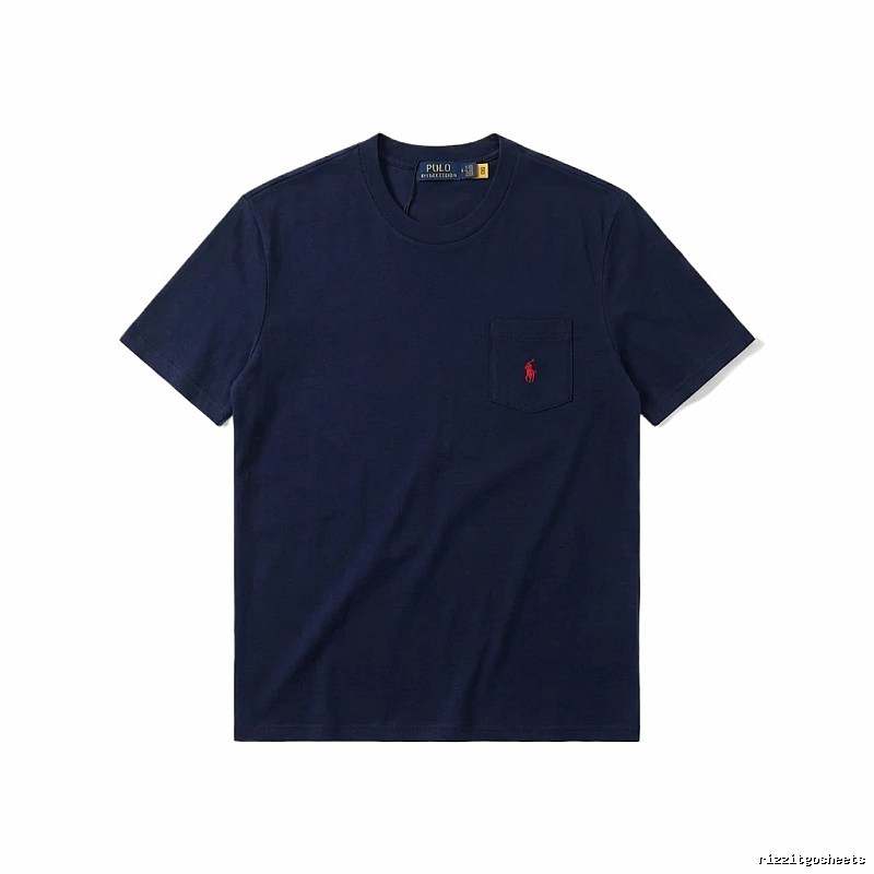 Ralph Lauren Polo simple navy blue T-shirt