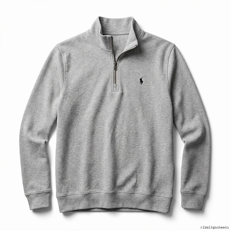 Ralph Lauren series grey trendy brand sweatshirt