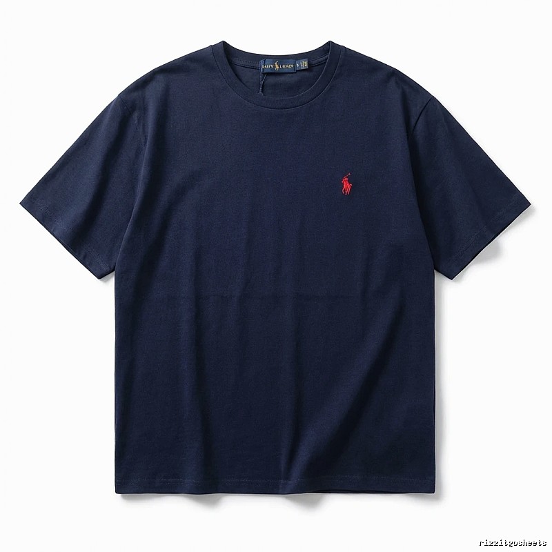 Ralph Lauren's classic and simple style black T-shirt