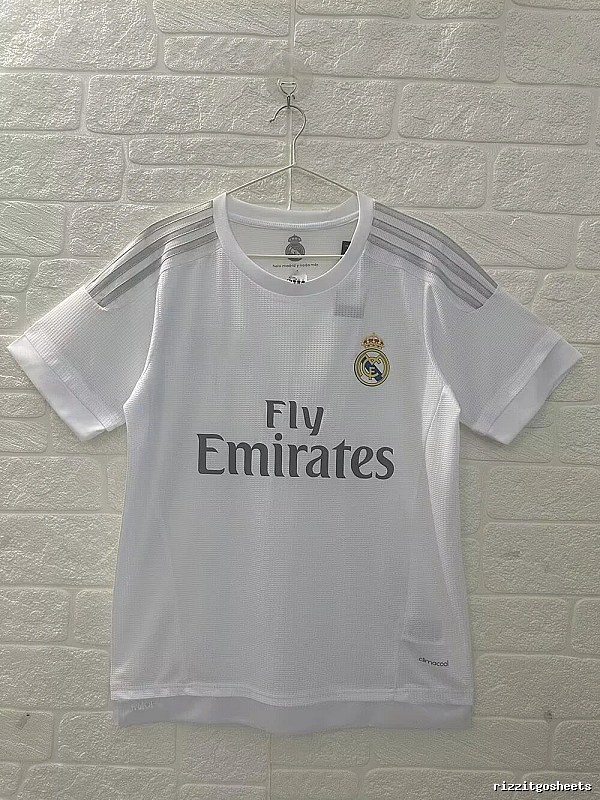 Real Madrid Classic Retro Teka soccer jersey White Retro Football with Travel-Friendly Style