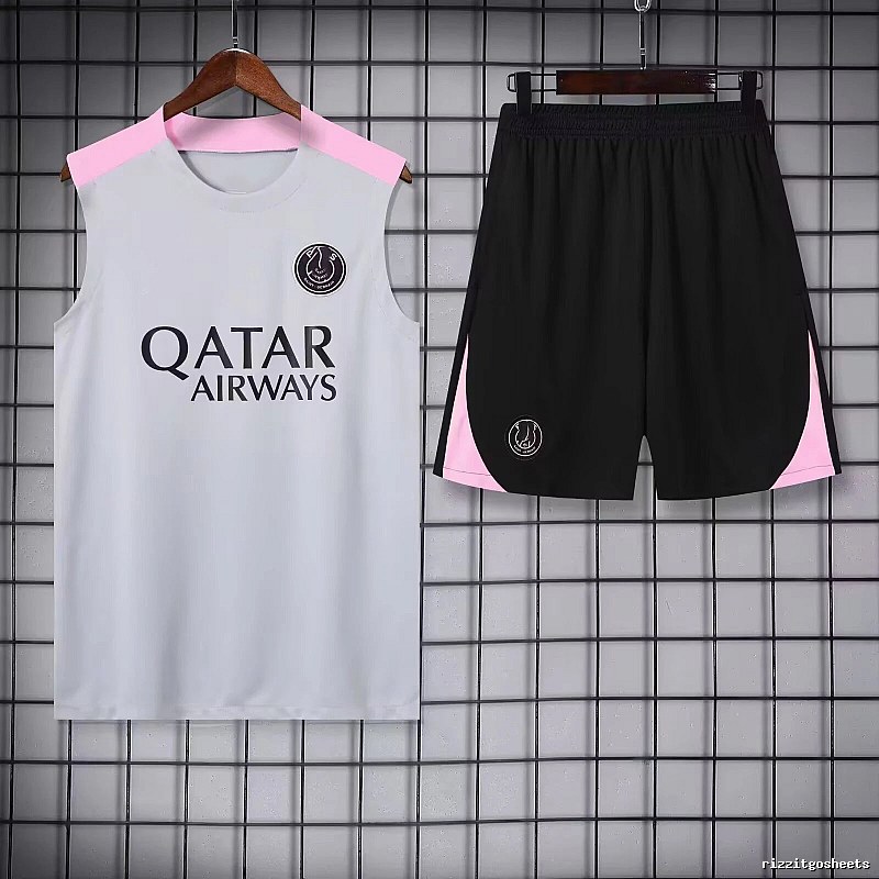 Real Madrid Compact Training jersey set Navy Sleeveless Top for Sport-Inspired Styling