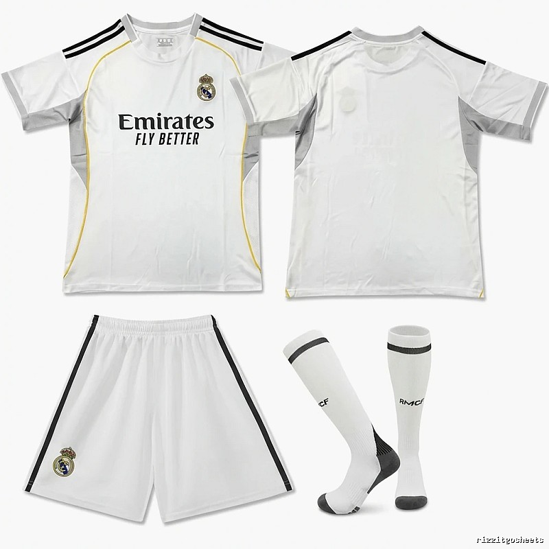 Real Madrid home court sportswear set