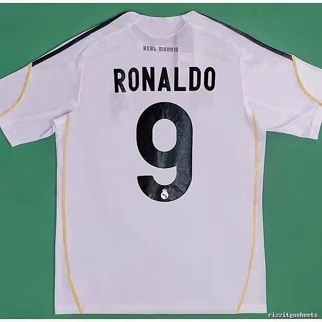 Real Madrid Summer Retro Teka soccer jersey White Retro Football with Clean Finish