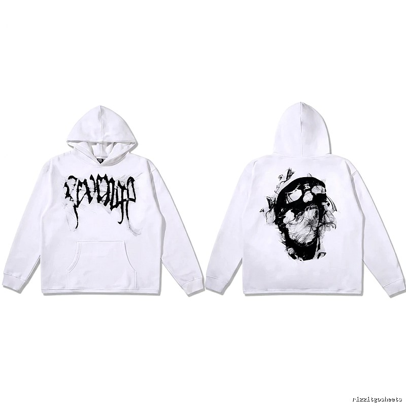 Revenge dark - style white hoodie