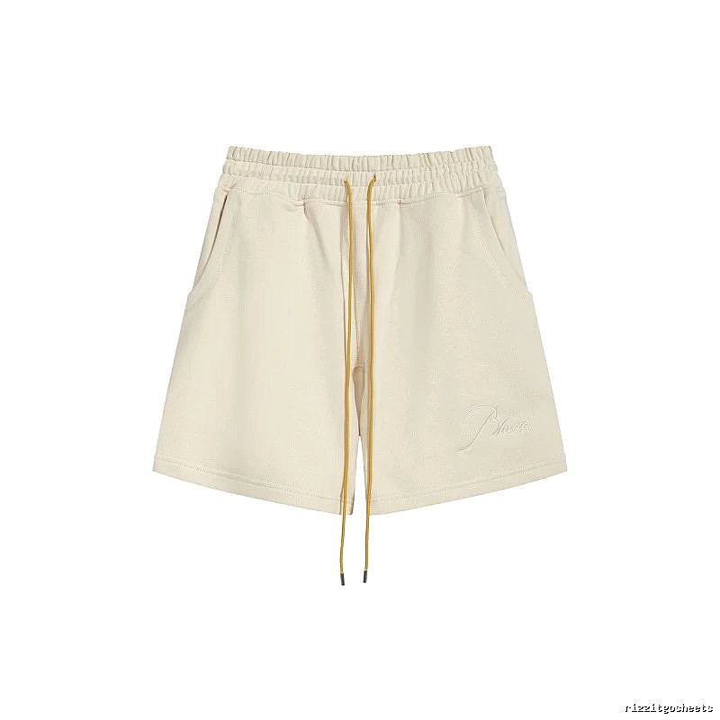 RHUDE's simple and casual style off-white shorts