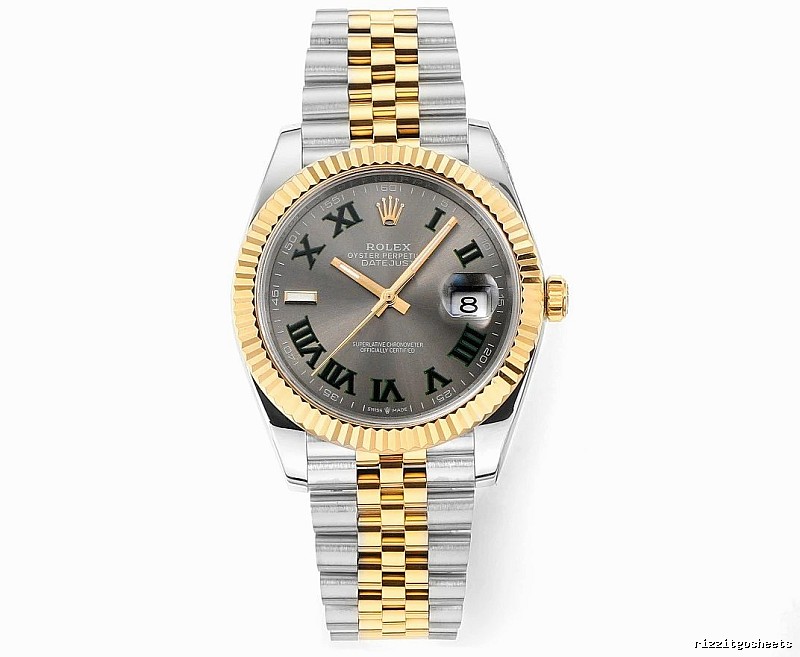 Rolex Outdoor Edit Two-Tone Datejust Watch in Silver And Gold