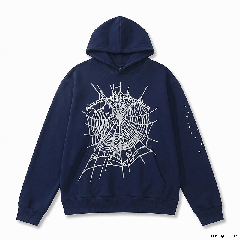 Sp5der cobweb - printed trendy brand sweatshirt