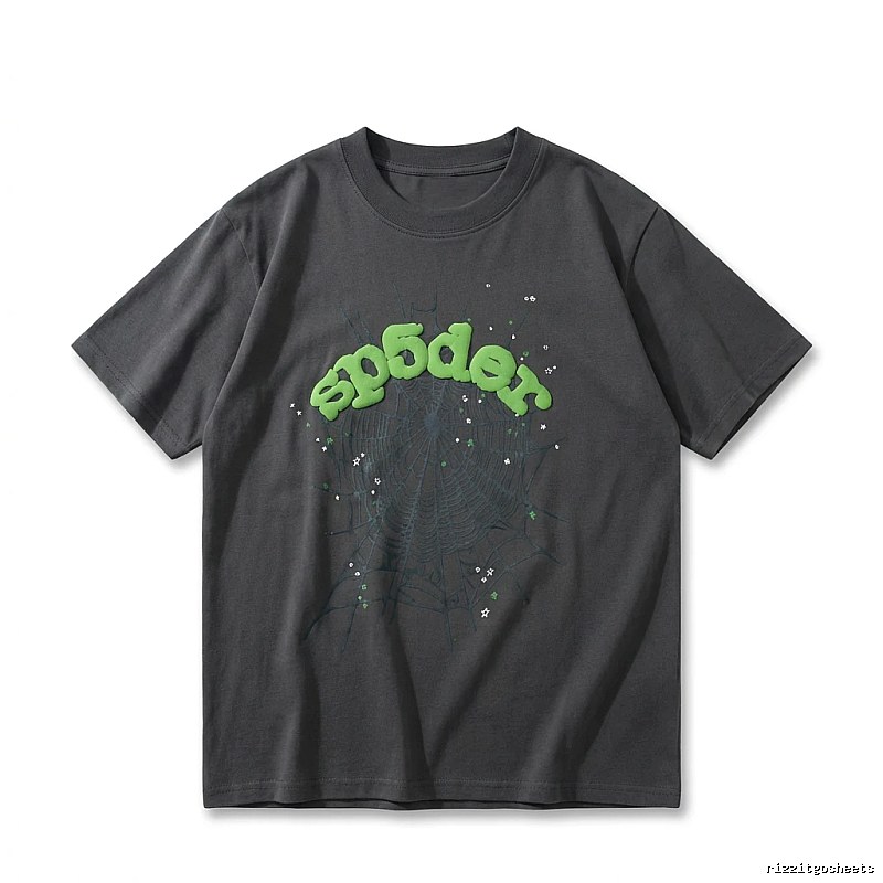 Sp5der Dark Style Black T-shirt