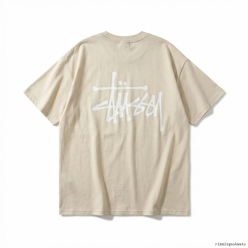 Stussy basic simple style T-shirt