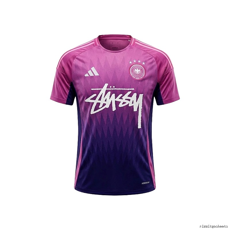 Stussy Gradient Style Pink-Purple T-shirt