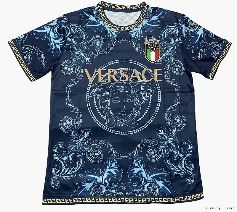 Stussy vintage printed blue short-sleeve shirt
