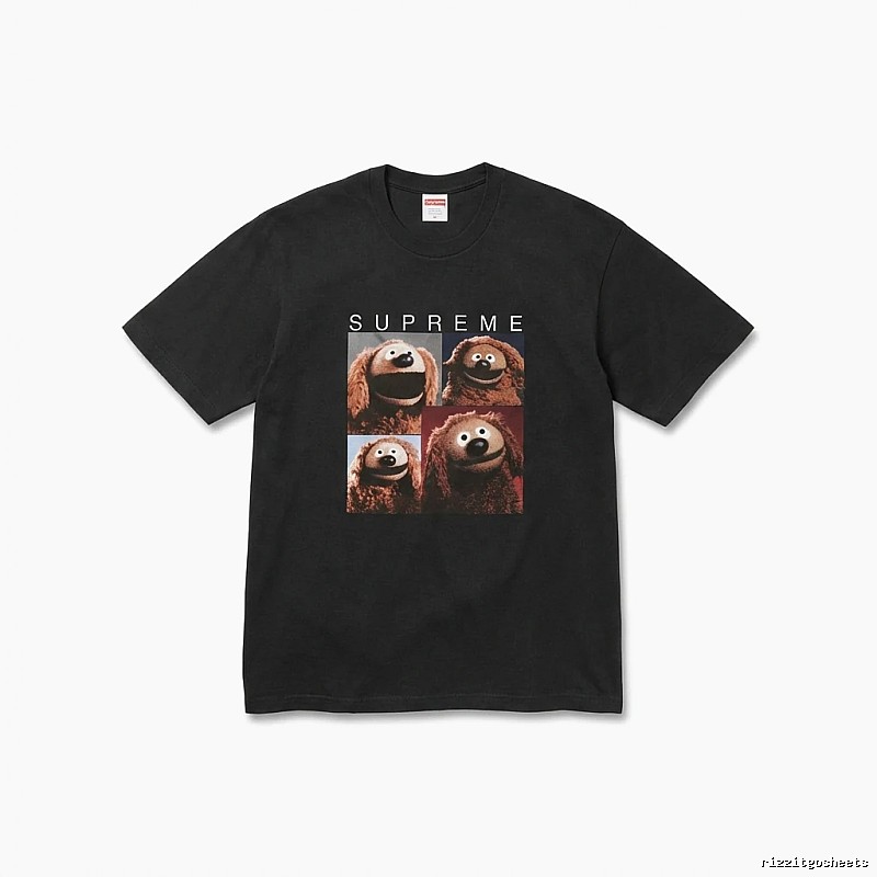 Supreme Cartoon Fun Black T-shirt
