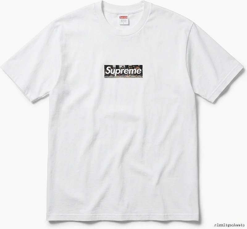 Supreme Retro Style White T-shirt