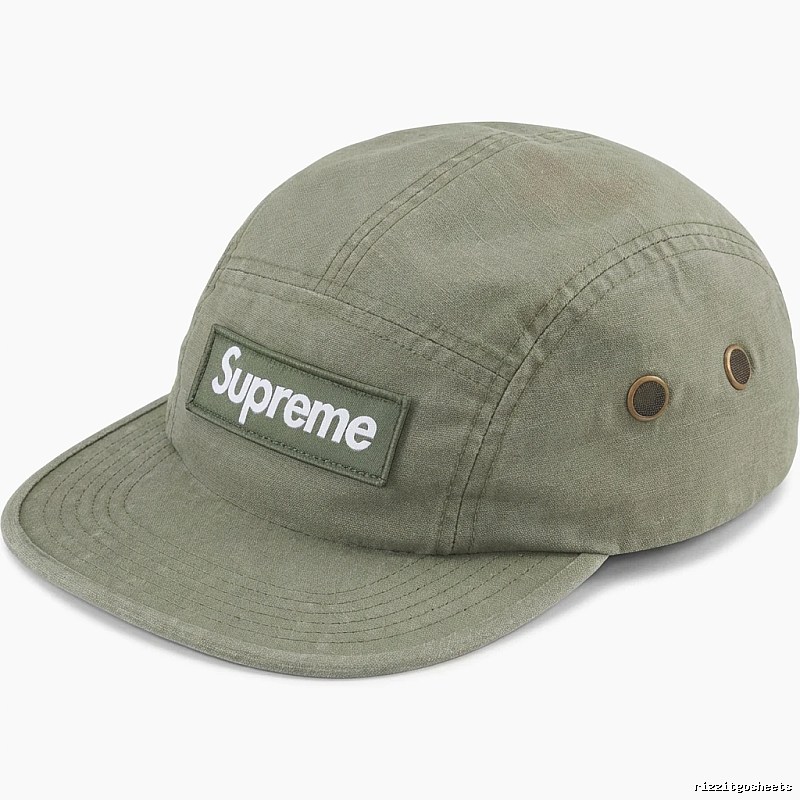Supreme workwear style olive-colored cap