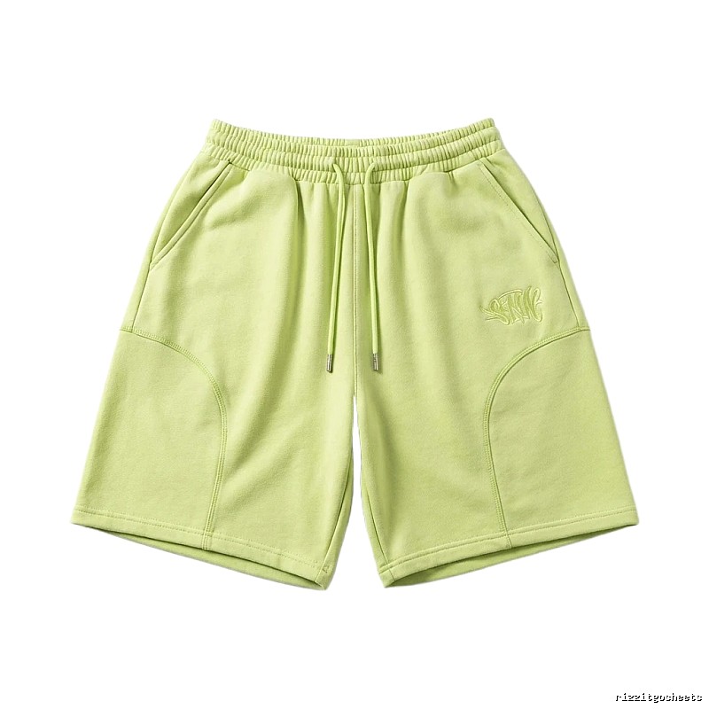 SynaWorld casual light green shorts