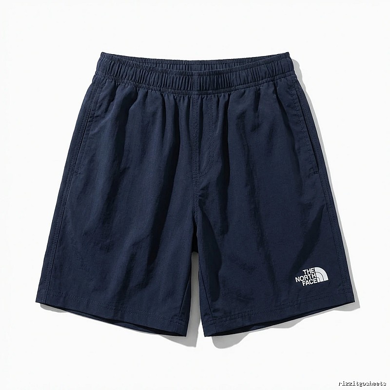 The North Face casual style navy blue shorts
