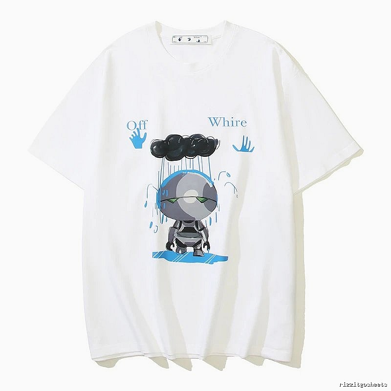 Thrasher Travel Flame logo T-shirt White Red Thrasher with Modern Look