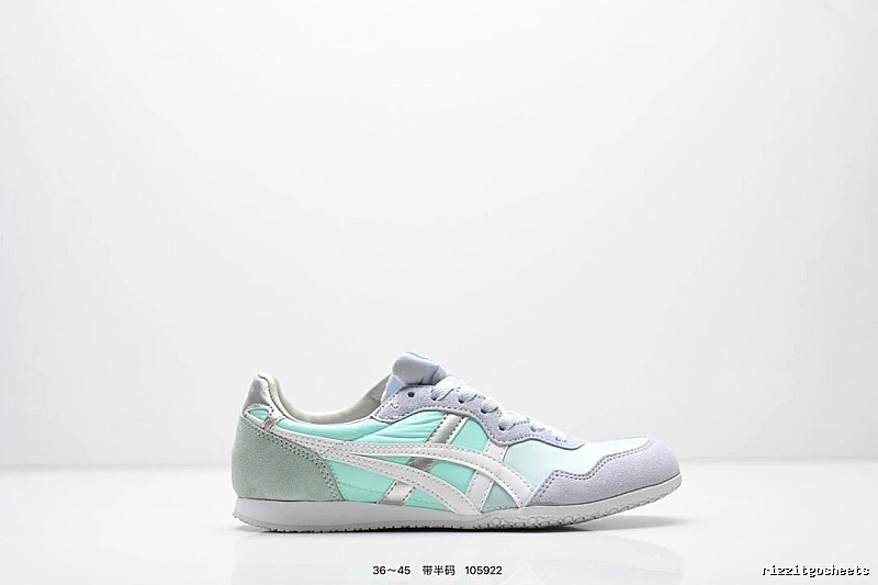 Tiger of Onitsuka retro light blue sports shoes