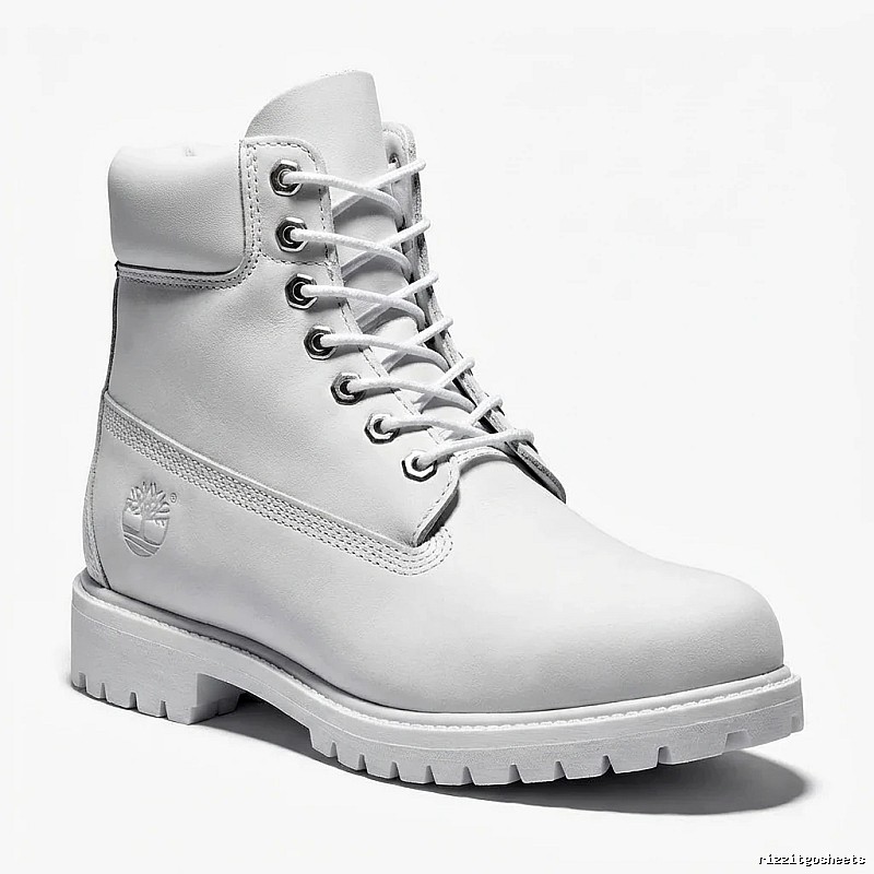 Timberland classic white work boots