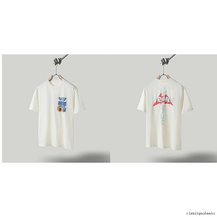 Travis Scott Graffiti Street Style Off-white T-shirt