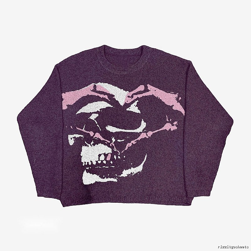Urban Anime graphic sweater Black Knit Top with Casual Appeal