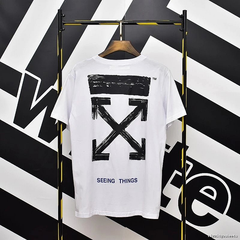 White Style 621 Anime Graphic T-Shirt Logo Detail